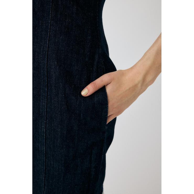 DENIM BARETOP MINI ワンピース | MOUSSY OUTLET | 詳細画像24 
