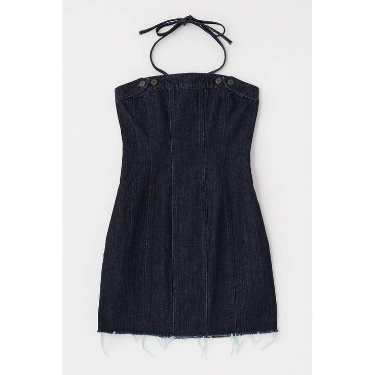 DENIM BARETOP MINI ワンピース | MOUSSY OUTLET | 詳細画像25 