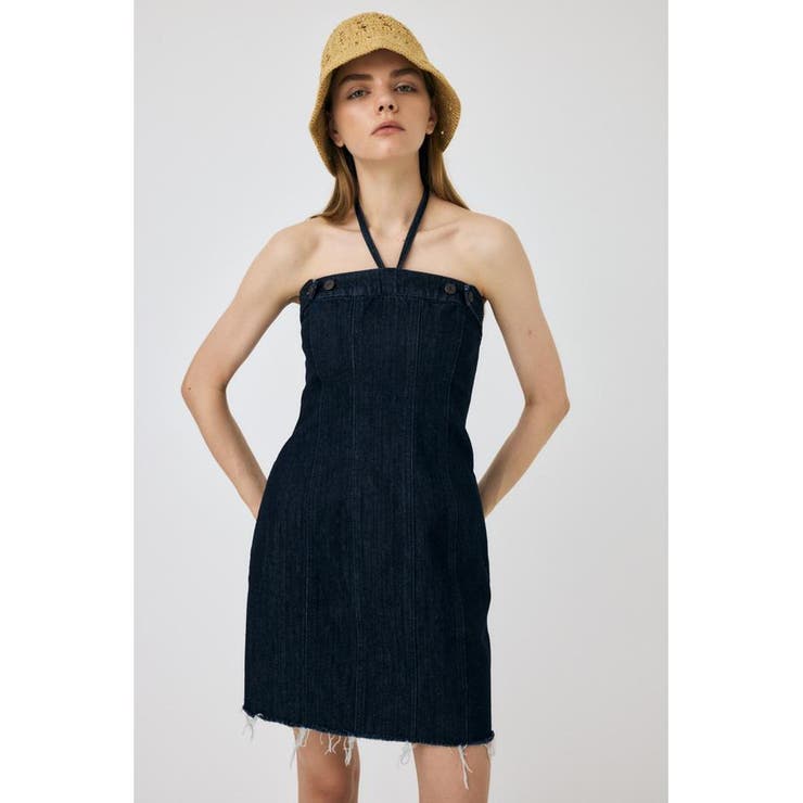 DENIM BARETOP MINI ワンピース | MOUSSY OUTLET | 詳細画像15 