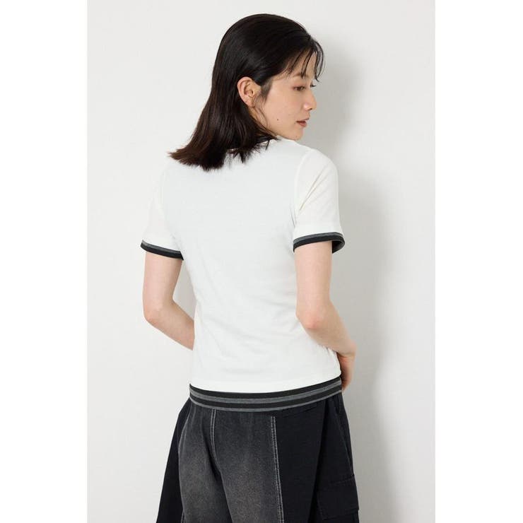フェイクレイヤードヘンリーTシャツ | RODEO CROWNS WIDE BOWL | 詳細画像4 