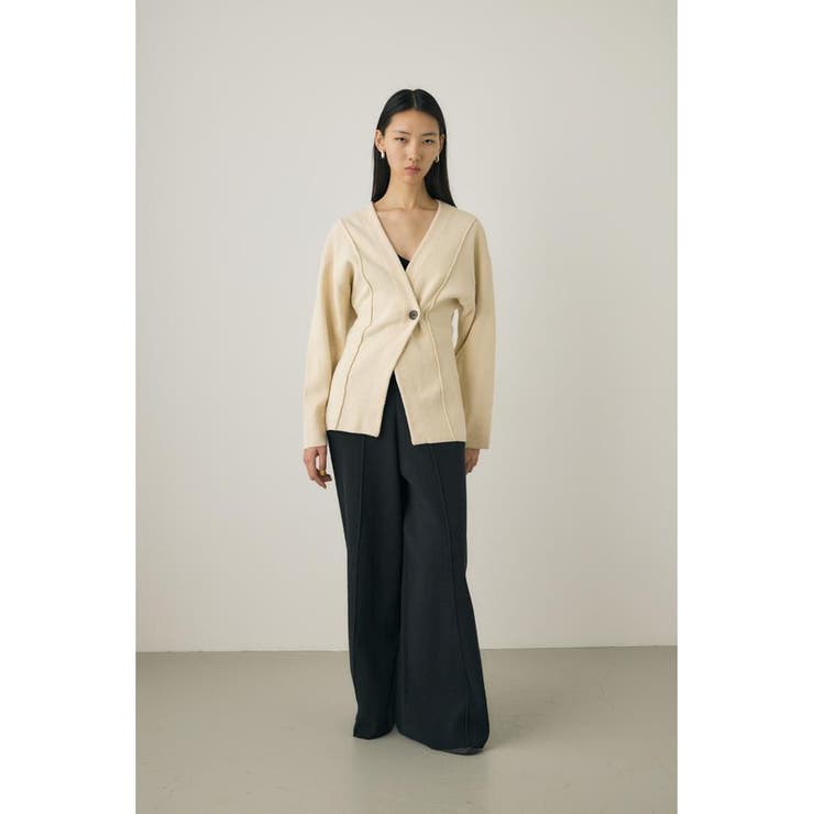 ニットワイドパンツ 素材の一部にオーガニックコットン使用 | MOUSSY OUTLET | 詳細画像9 