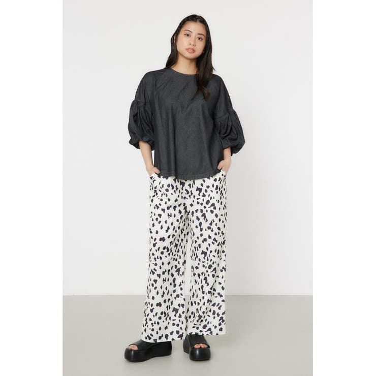 袖ボリュームバックリボントップス | RODEO CROWNS WIDE BOWL | 詳細画像4 