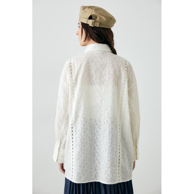 EYELET LONG シャツ[品番：BJLW0022540]｜MOUSSY OUTLET（マウジー 
