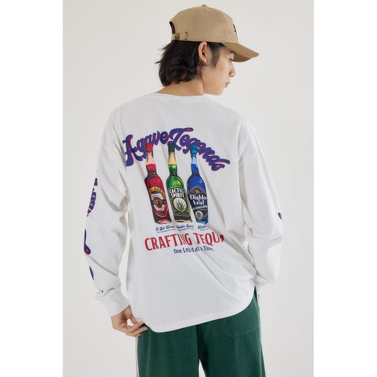 WHT | TEQUILA 長袖Tシャツ | RODEO CROWNS WIDE BOWL