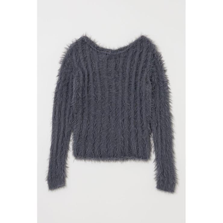 SHEER SHAGGY ロングスリーブニット | MOUSSY OUTLET | 詳細画像16 