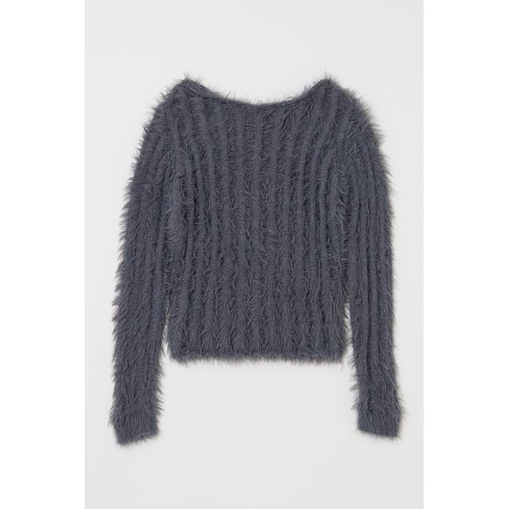 SHEER SHAGGY ロングスリーブニット | MOUSSY OUTLET | 詳細画像17 