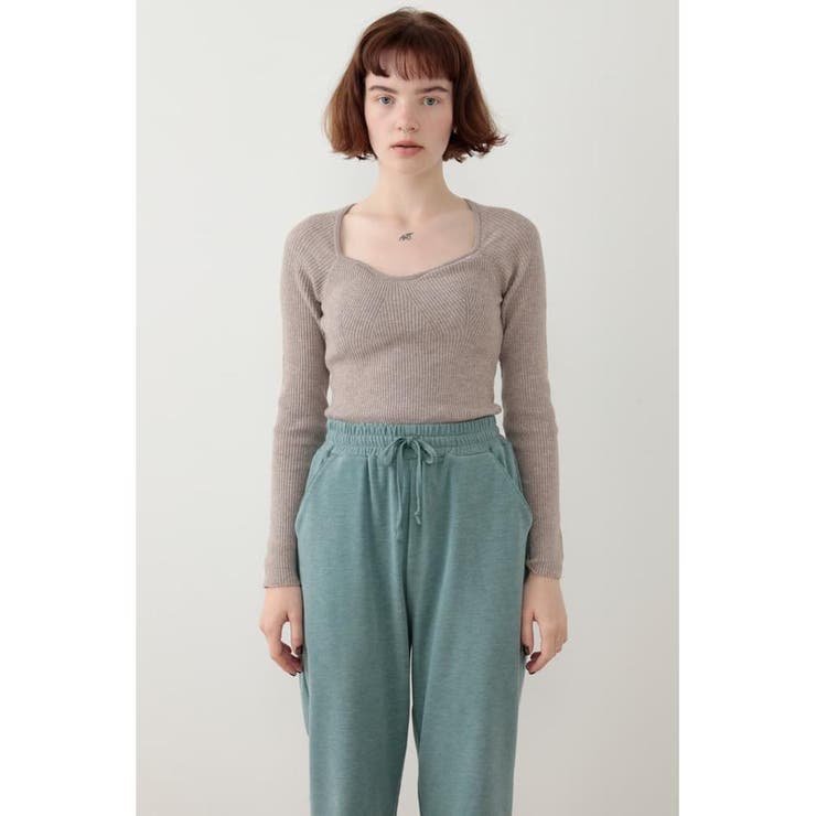 BEG | CUP IN KNIT トップス | SLY OUTLET