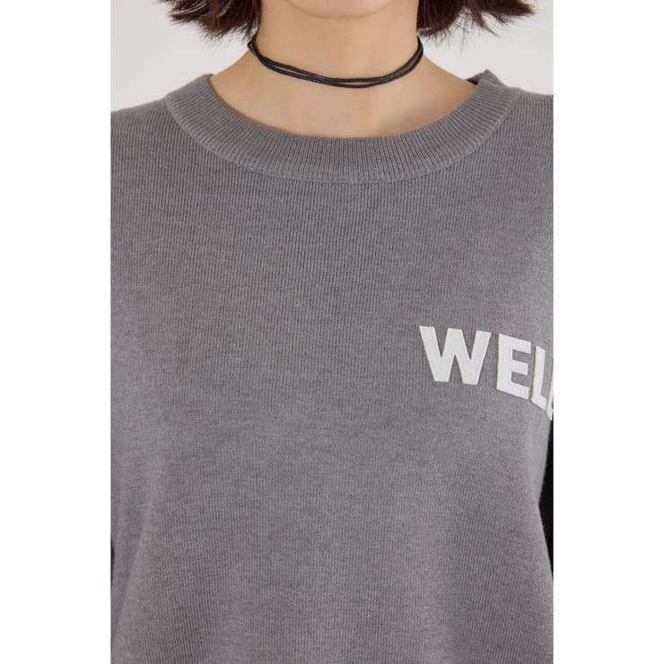 フェルトアップリケニットトップス | RODEO CROWNS WIDE BOWL | 詳細画像24 