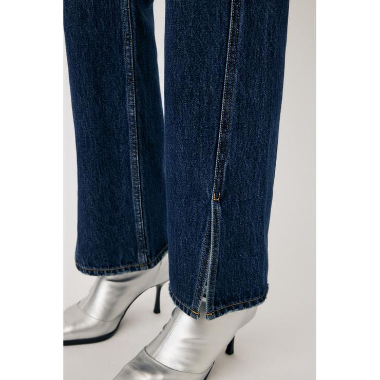 LOW WAIST SLIT STRAIGHT[品番：BJLW0026845]｜MOUSSY OUTLET（マウジーアウトレット）｜レディース ...