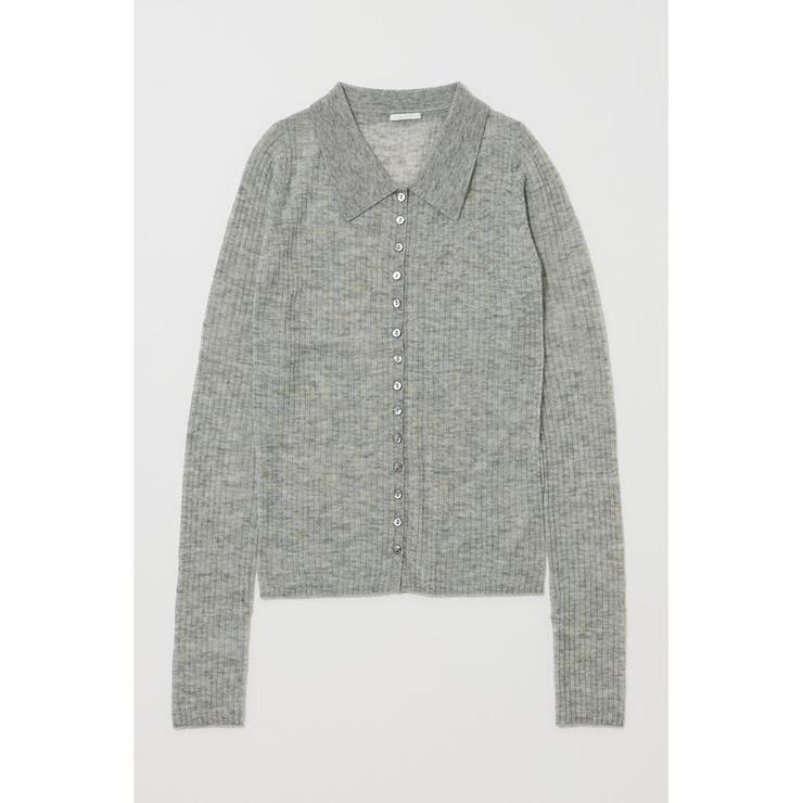 SHEER KNIT SHIRT シャツ | MOUSSY OUTLET | 詳細画像20 