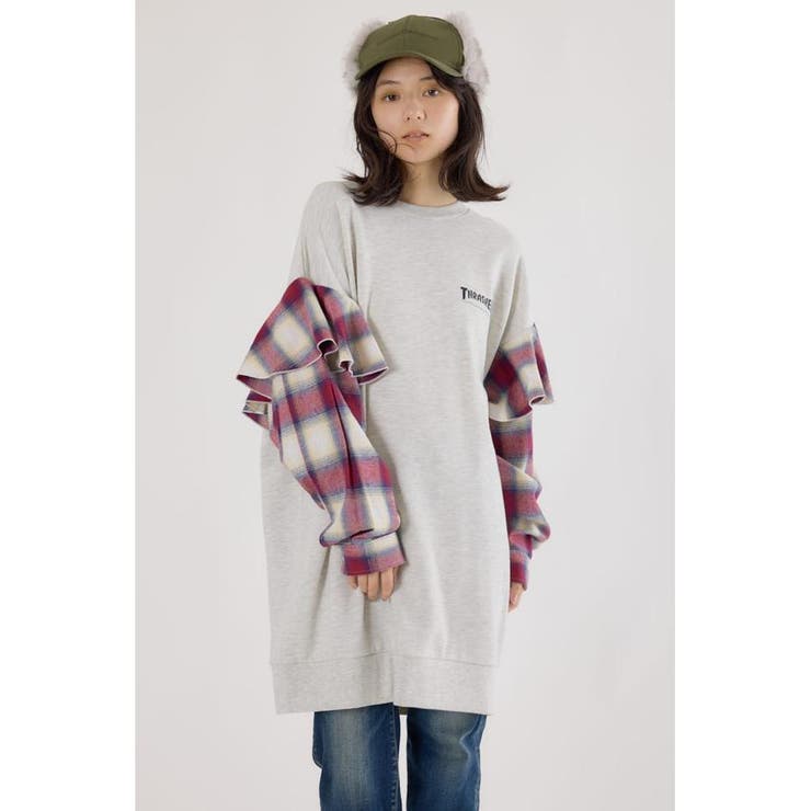 (THRASHER) リメイクスウェットワンピース | RODEO CROWNS WIDE BOWL | 詳細画像15 