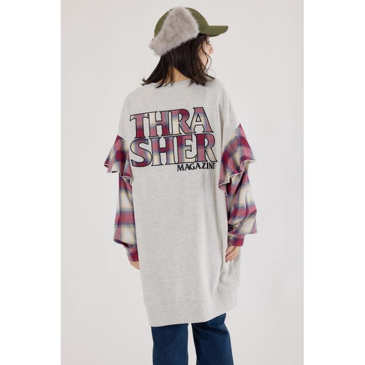 (THRASHER) リメイクスウェットワンピース | RODEO CROWNS WIDE BOWL | 詳細画像17 