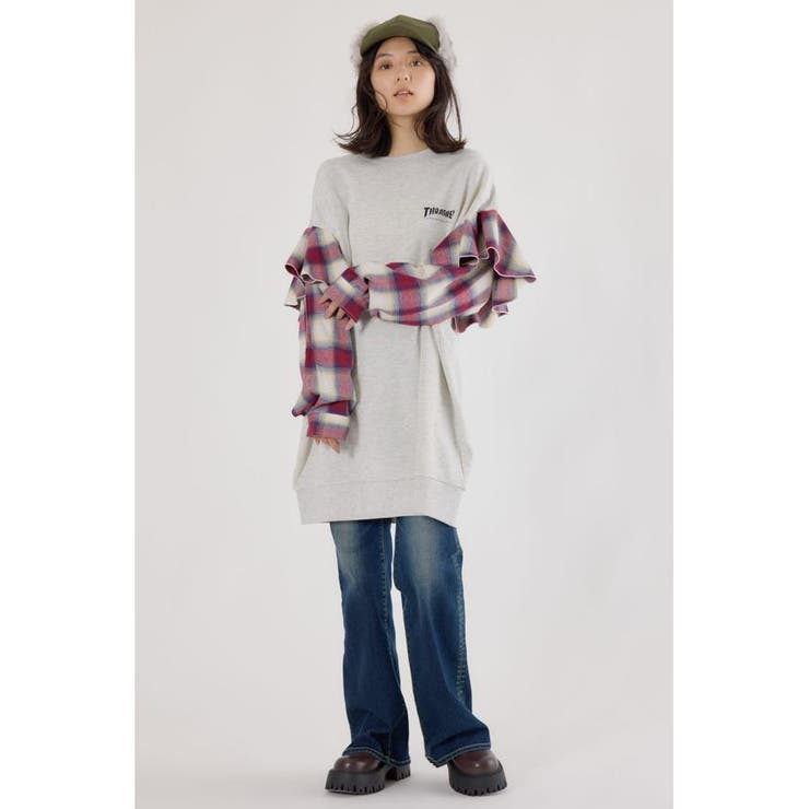 (THRASHER) リメイクスウェットワンピース | RODEO CROWNS WIDE BOWL | 詳細画像18 