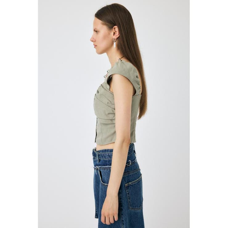 LAYERED GATHERED ブラウス | MOUSSY OUTLET | 詳細画像16 