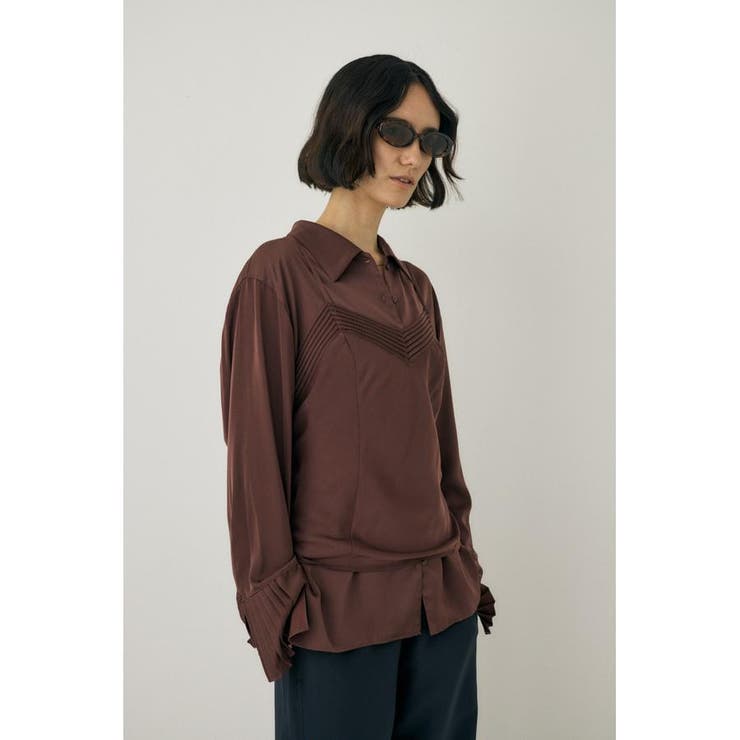 サテンキャミソール リサイクルポリエステル×レーヨン素材 | MOUSSY OUTLET | 詳細画像14 