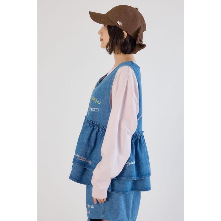 embroideryフロントジップベスト | RODEO CROWNS WIDE BOWL | 詳細画像20 