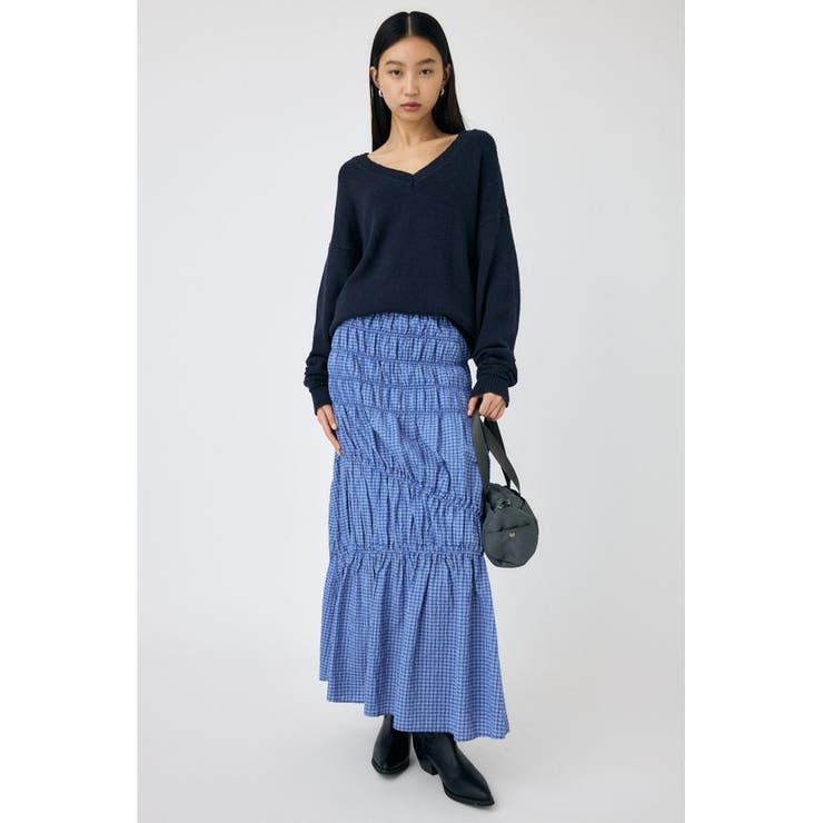 PLAID GATHER スカート | MOUSSY OUTLET | 詳細画像8 