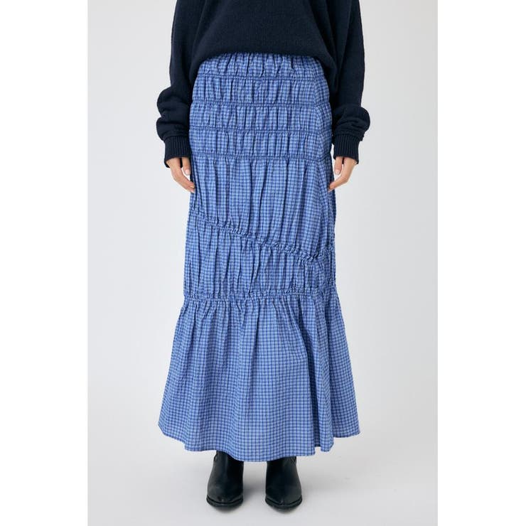PLAID GATHER スカート | MOUSSY OUTLET | 詳細画像12 