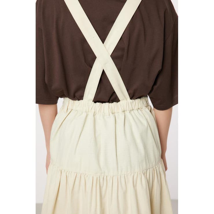 即完売品✨️ ロデオクラウンズ ティアードオーバーオールスカート M