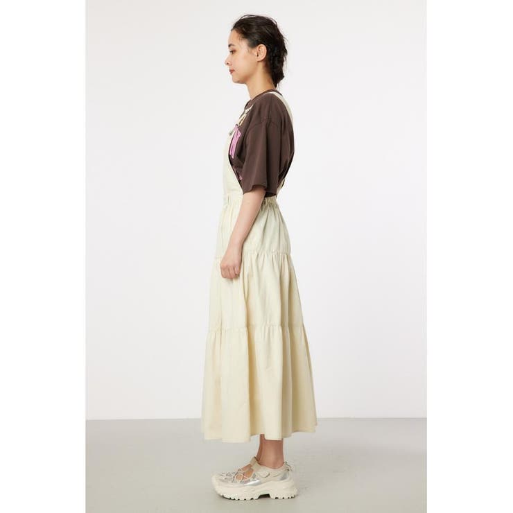 ティアードサロペットスカート[品番：BJLW0028192]｜RODEO