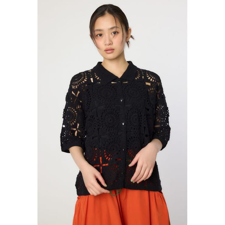 クロシェカーディガン | RODEO CROWNS WIDE BOWL | 詳細画像14 