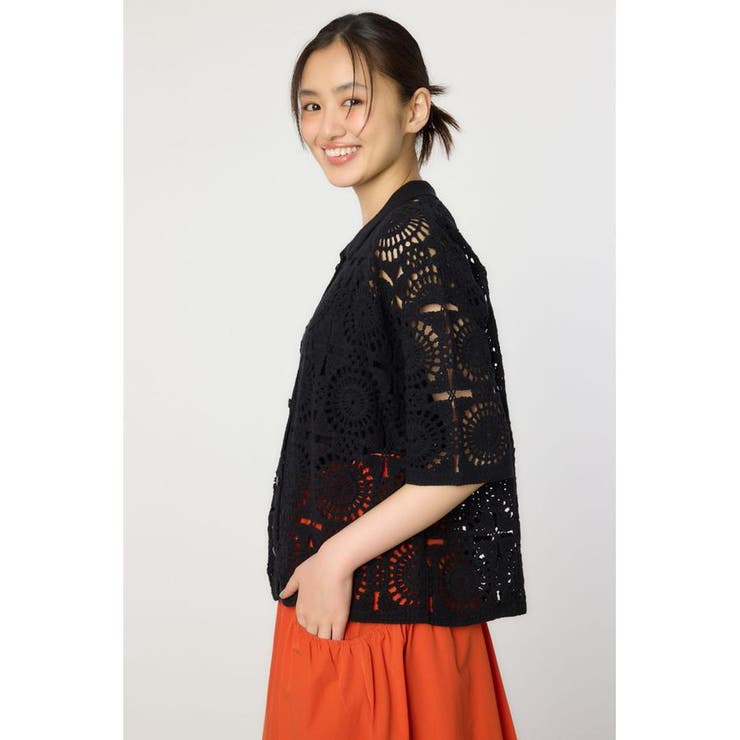 クロシェカーディガン | RODEO CROWNS WIDE BOWL | 詳細画像15 