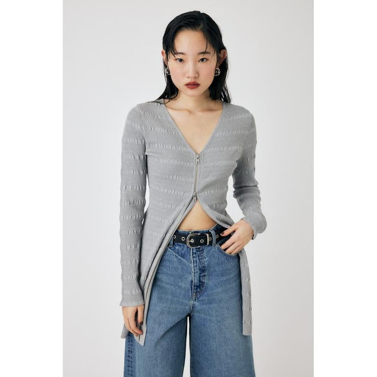 OPEN STITCH KNIT MINI ドレス | MOUSSY OUTLET | 詳細画像24 