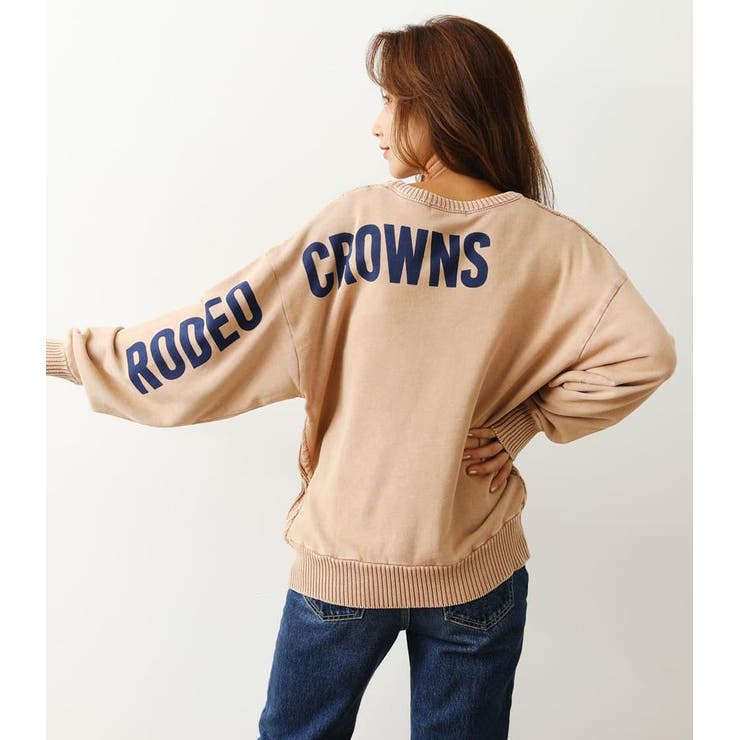 スウェットドッキングニットトップス 品番 Bjlw Rodeo Crowns Wide Bowl ロデオクラウンズワイドボウル の レディースファッション通販 Shoplist ショップリスト