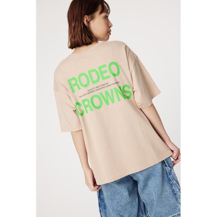 COLOR BACK LOGO Tシャツ[品番：BJLW0027814]｜RODEO CROWNS