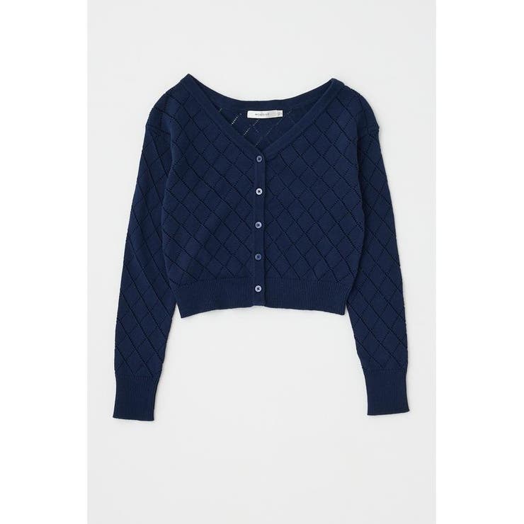 EYELET ニットカーディガン | MOUSSY OUTLET | 詳細画像25 