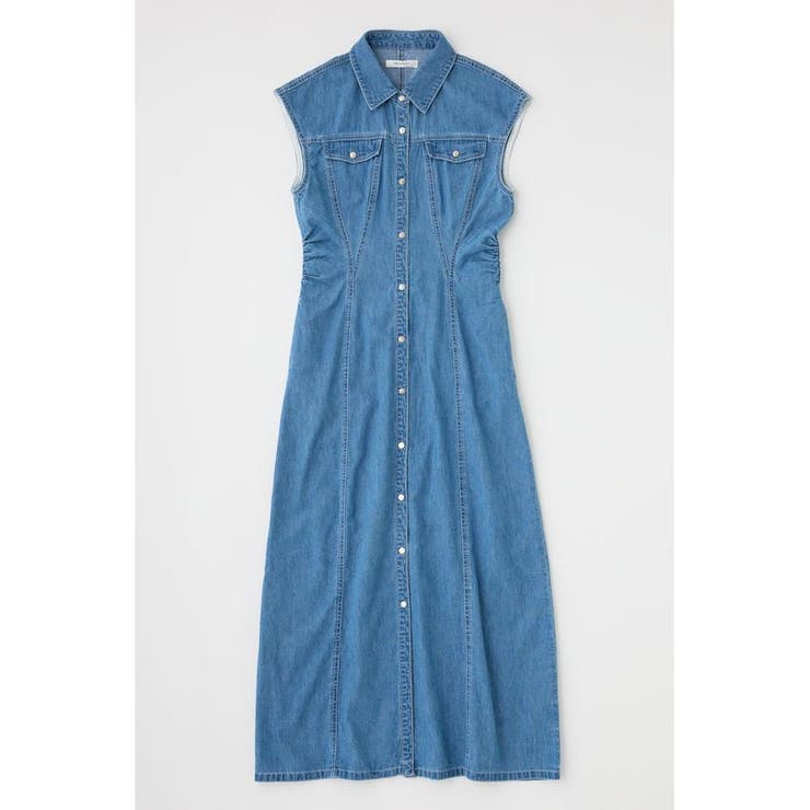 CAP SLEEVE デニムドレス | MOUSSY OUTLET | 詳細画像5 