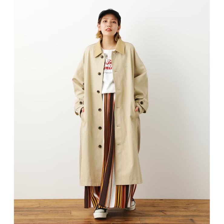 ビッグステンカラーコート[品番：BJLW0018973]｜RODEO CROWNS WIDE  