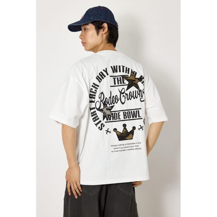 カモフラアップリケTシャツ | RODEO CROWNS WIDE BOWL | 詳細画像2 
