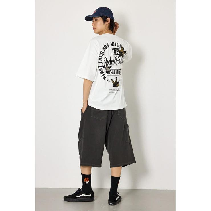 カモフラアップリケTシャツ | RODEO CROWNS WIDE BOWL | 詳細画像7 