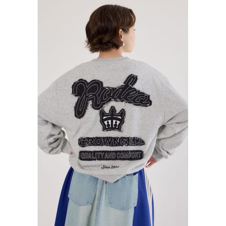ロゴデニムパッチスウェットトップス | RODEO CROWNS WIDE BOWL | 詳細画像30 