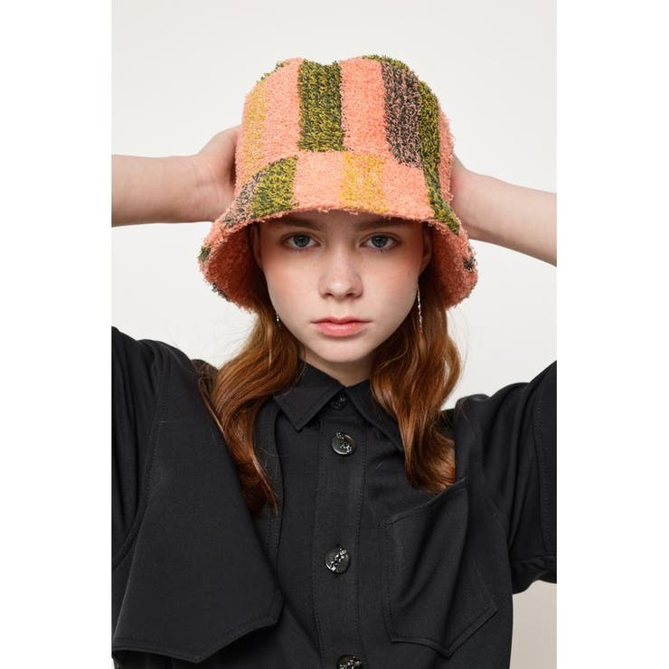 M/ORG7 | GRADATION PILE ハット | SLY OUTLET