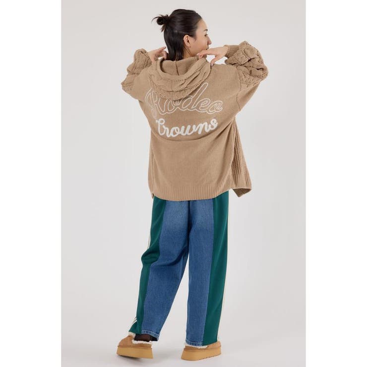 モールニットトッパーカーディガン | RODEO CROWNS WIDE BOWL | 詳細画像19 