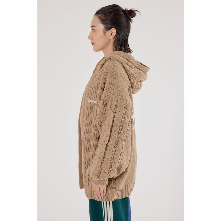 モールニットトッパーカーディガン | RODEO CROWNS WIDE BOWL | 詳細画像21 