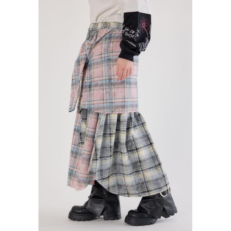 ヴィンテージチェックシャツスカート | RODEO CROWNS WIDE BOWL | 詳細画像20 