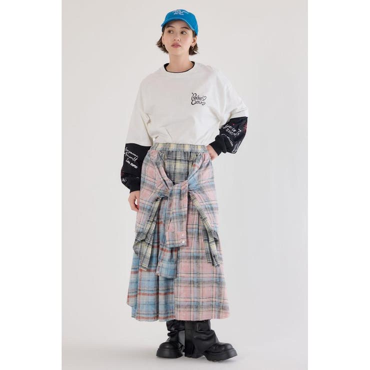ヴィンテージチェックシャツスカート | RODEO CROWNS WIDE BOWL | 詳細画像22 