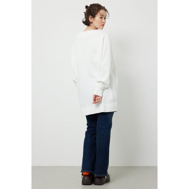 スウェットライクオフショルニットワンピース | RODEO CROWNS WIDE BOWL | 詳細画像7 