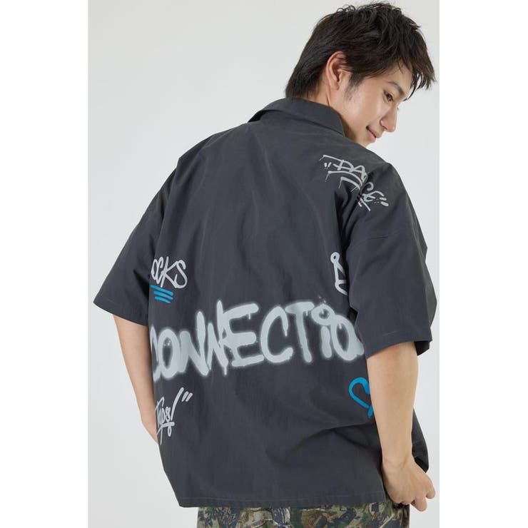 グラフィティーZIPシャツ | RODEO CROWNS WIDE BOWL | 詳細画像5 