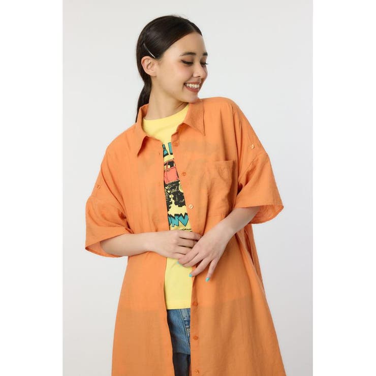 エアリータッチシャツワンピース | RODEO CROWNS WIDE BOWL | 詳細画像24 