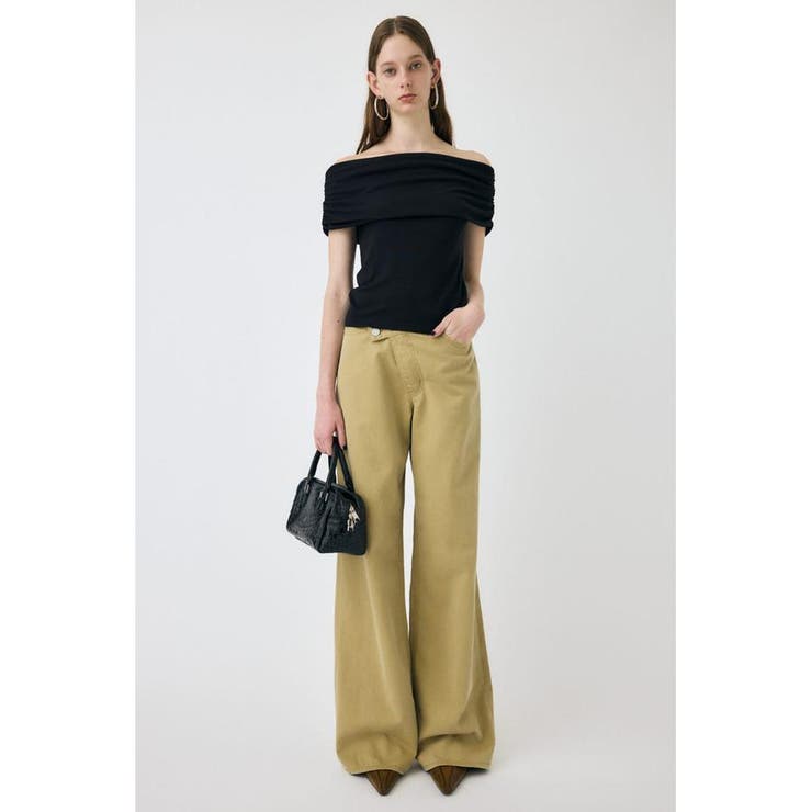SHEER OFF SHOULDER トップス | MOUSSY OUTLET | 詳細画像8 