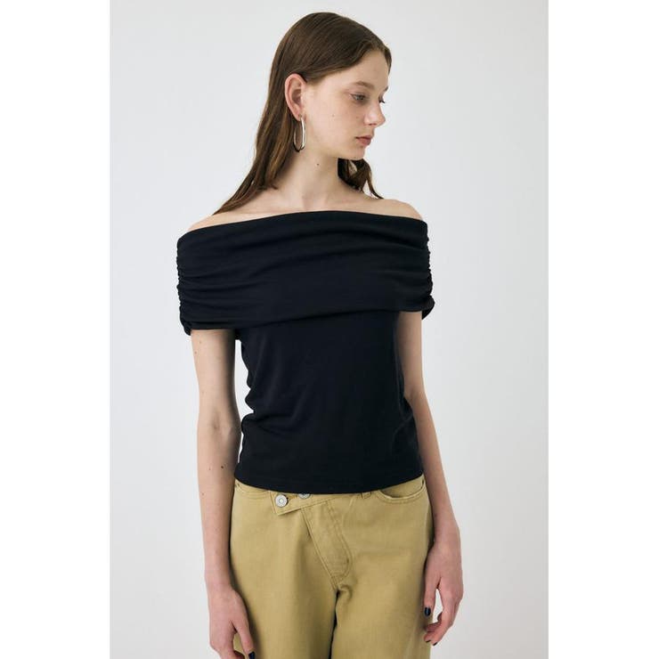 SHEER OFF SHOULDER トップス | MOUSSY OUTLET | 詳細画像10 