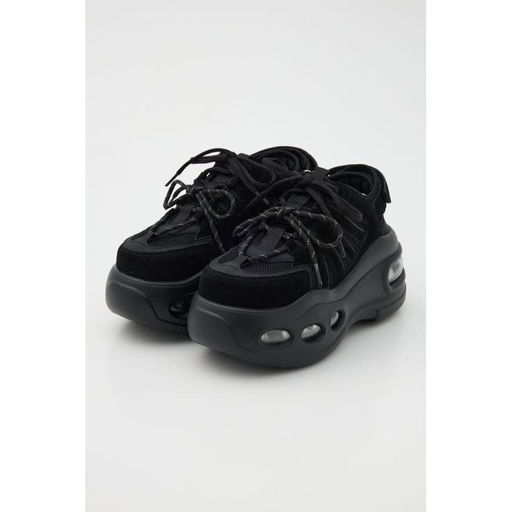 BLK | ボリュームソールベルトスニーカー | RODEO CROWNS WIDE BOWL