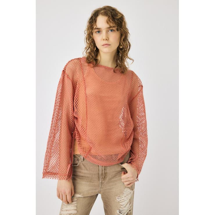 MESH LS Tシャツ | MOUSSY OUTLET | 詳細画像4 