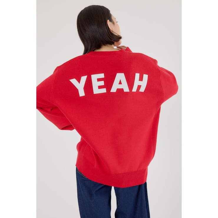 フェルトアップリケニットトップス | RODEO CROWNS WIDE BOWL | 詳細画像4 