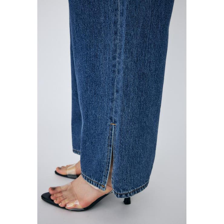 KNEE SLIT LOOSE STRAIGHT[品番：BJLW0025477]｜MOUSSY OUTLET（マウジーアウトレット）の ...