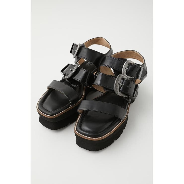 DOUBLE BUCKLE サンダル[品番：BJLW0020177]｜MOUSSY OUTLET（マウジー